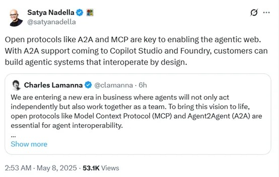 彻底搞懂 A2A 是什么、和 MCP 的区别、前身和与未来趋势、对打造 Agent 产品的影响？ 配图 6