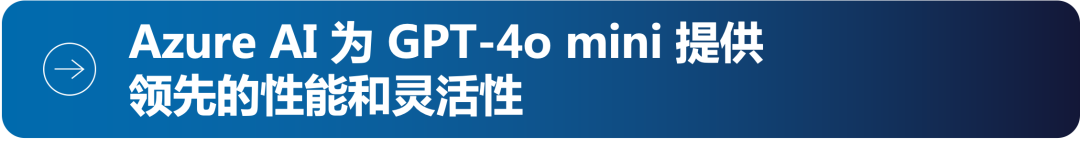 GPT-4o mini：OpenAI 全新更快速模型现已在 Azure AI（国际版）发布 配图 4