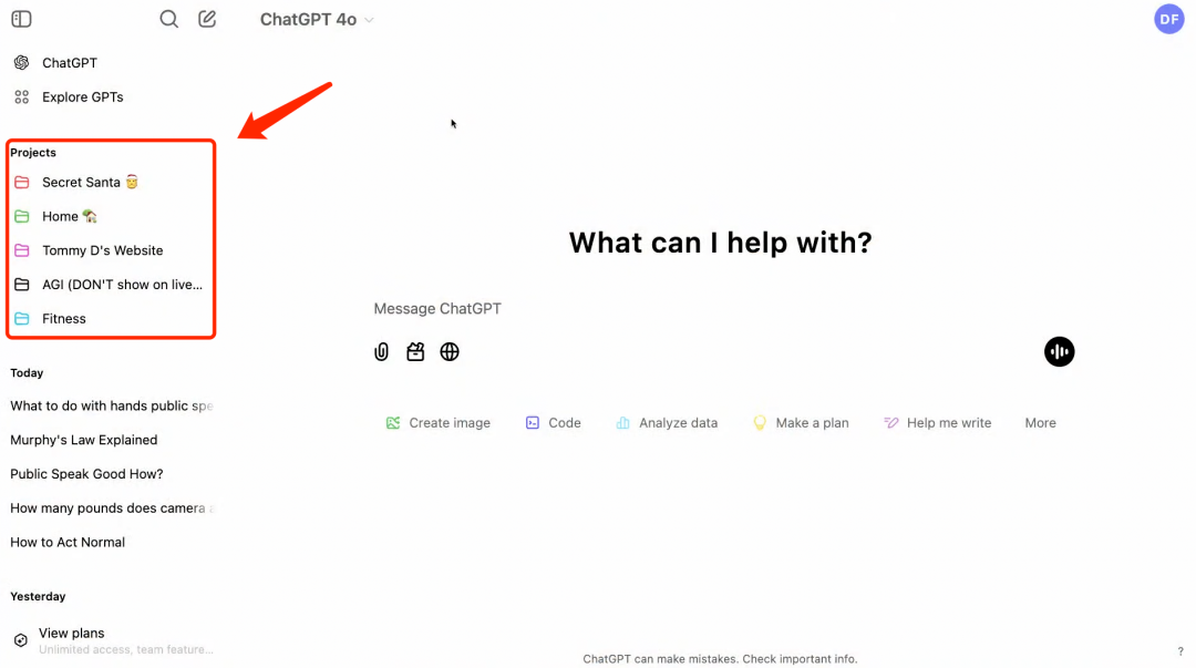 OpenAI直播发布第7天：ChatGPT推出Projects，本周最强功能！ 配图 3