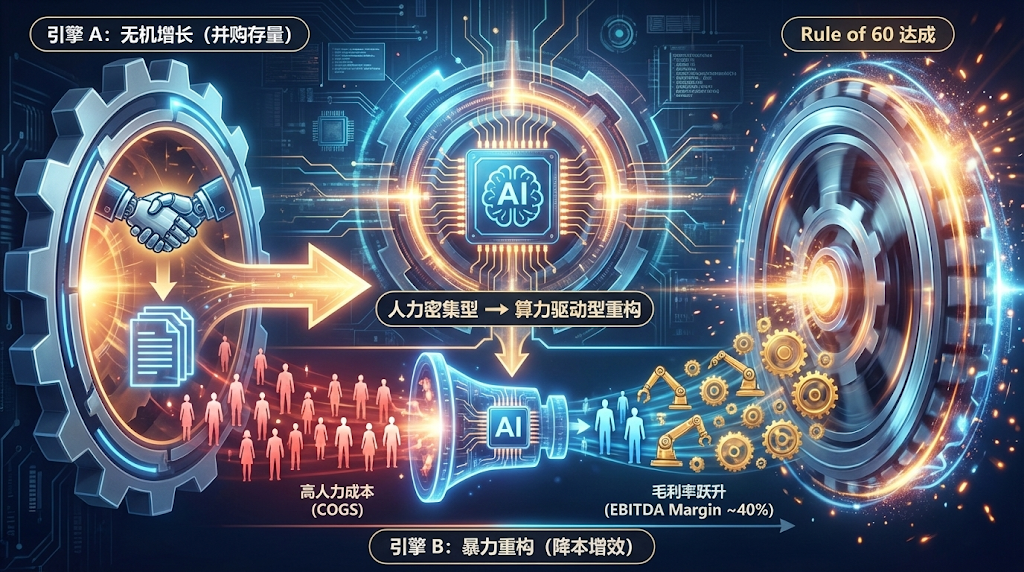 忘掉 Rule of 40：在 AI Rollup 时代，我们要追求的是“Rule of 60” 配图 2
