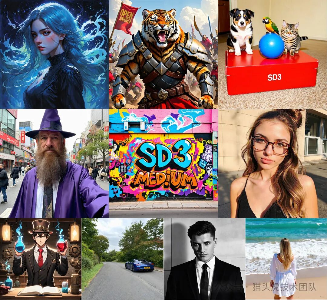 重磅发布！Stable Diffusion 3 Medium 终于开源，革新图像生成技术新时代 配图 2