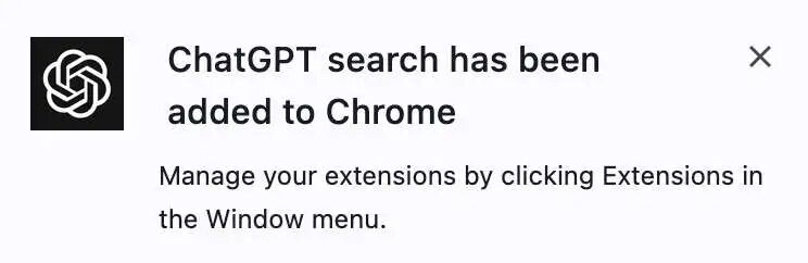 ChatGPT Search浏览器插件手把手教学！OpenAI官方出品！ 配图 8