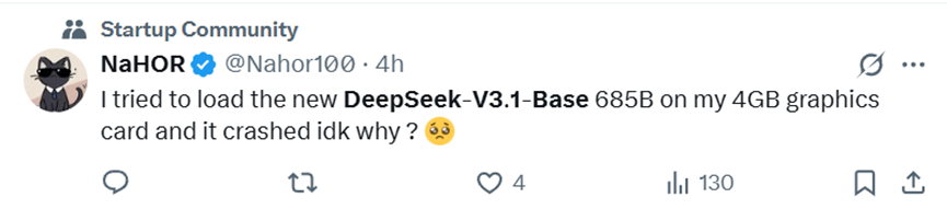 突发！DeepSeek刚刚开源V3.1-Base 配图 6