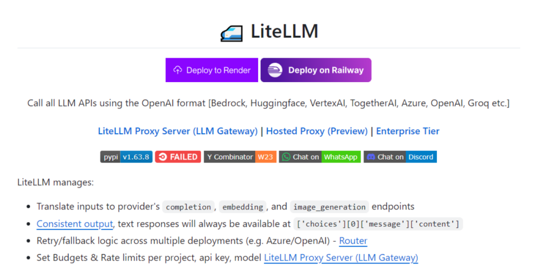 LiteLLM：统一100+大模型API调用的终极神器，开发者效率翻倍！