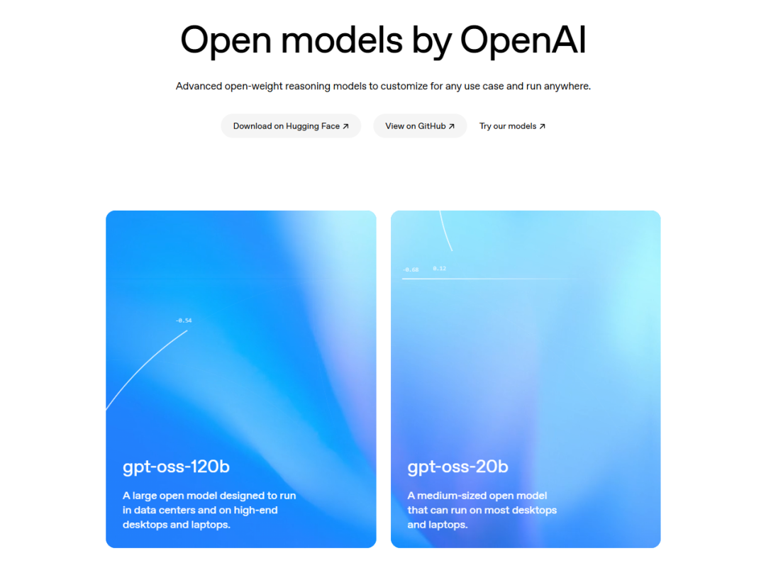 刚刚！OpenAI开源了2个模型，附部署教程