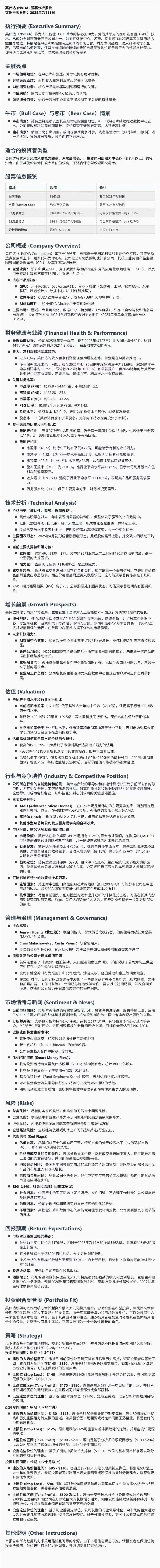 专业级AI股票分析提示词
