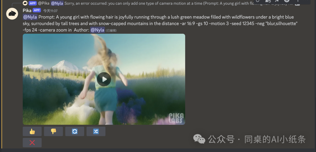 人人都能看懂的Pika入门教程！手把手教你AI一键生成视频 配图 15