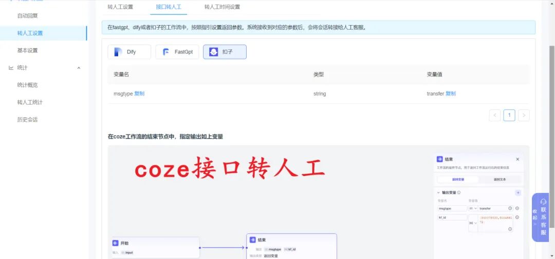 扣子智能体完美结合芝麻人工客服系统，如何让服务效率飙升 200% ？ 配图 8