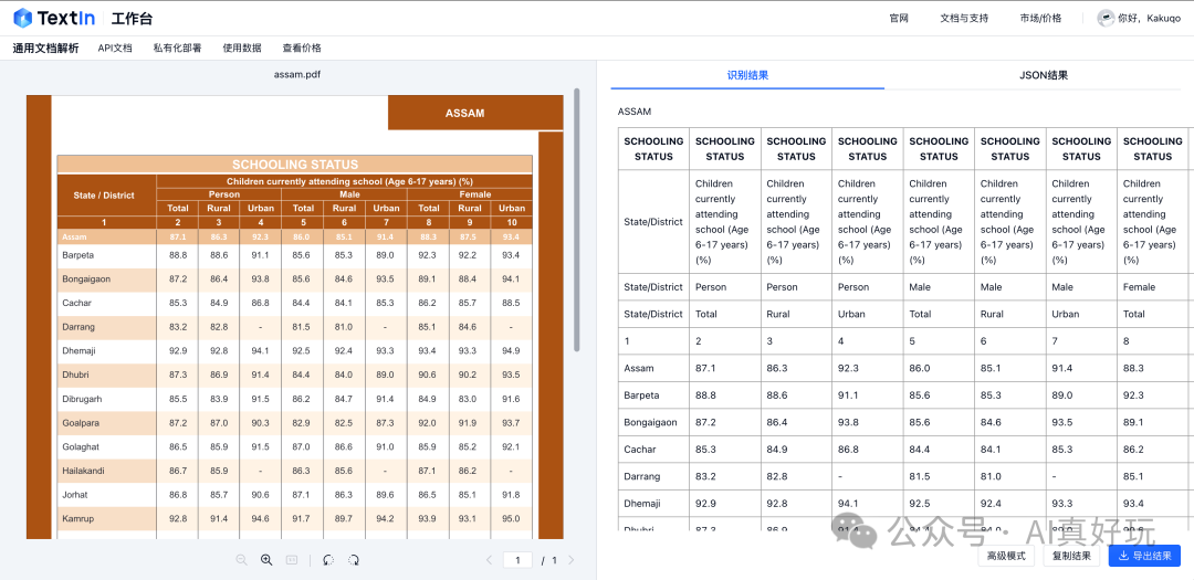 超强 PDF 文档解析神器：最快 1.5S 解析 100 页文档，支持公式、复杂表格，免费可用！ 配图 4
