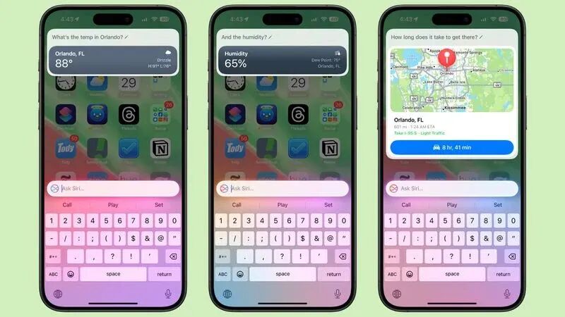 苹果牌“AI”首日炸场！Siri焕新，通话录音终登iPhone 配图 16