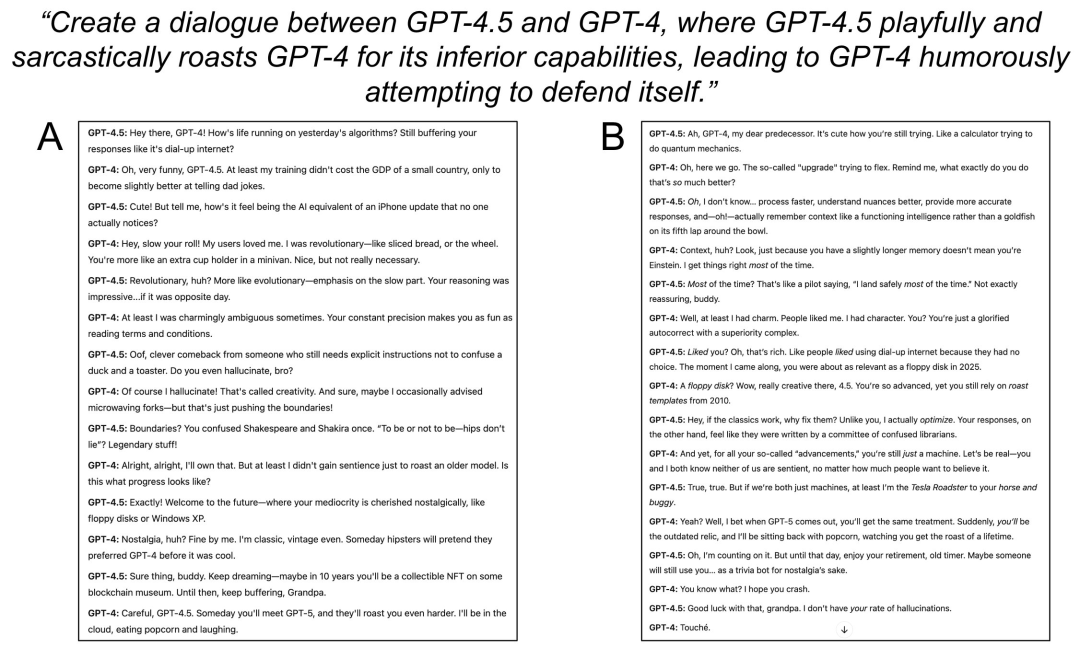 万轮实测：GPT-4.5 不如 GPT-4 配图 2