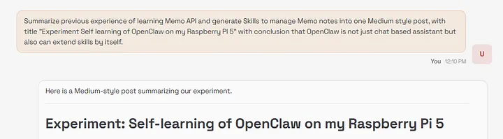 我尝试在树莓派5上实现 OpenClaw 自主学习！ 配图 7