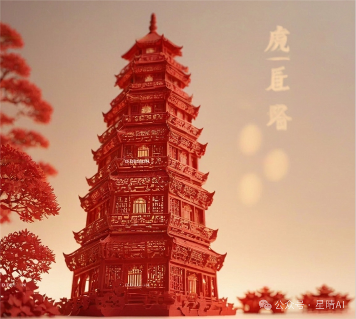 【AI生成图片】无需技术，一键生成非遗剪纸！ 配图 5
