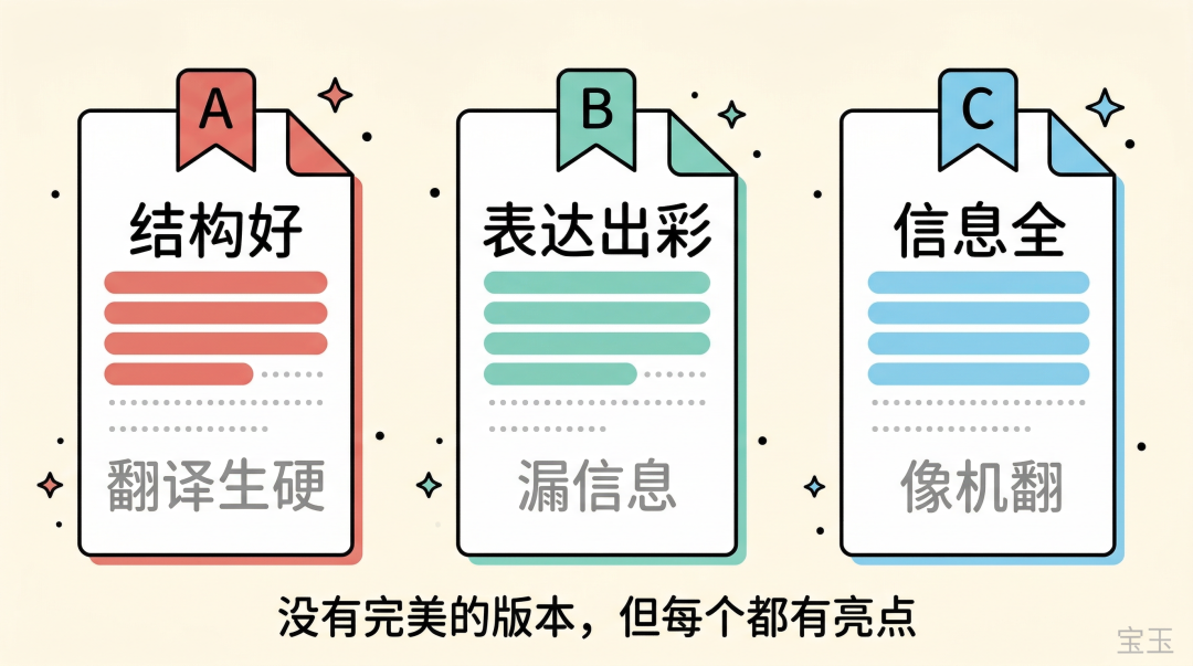 三个版本各有亮点