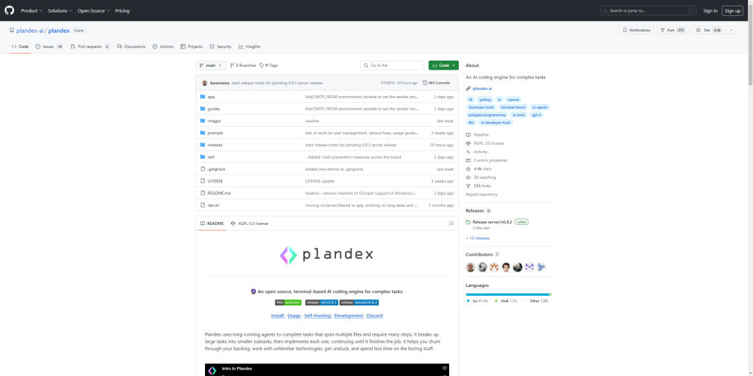 Plandex：开源AI编码引擎，专为解决复杂任务而生！ 配图 3