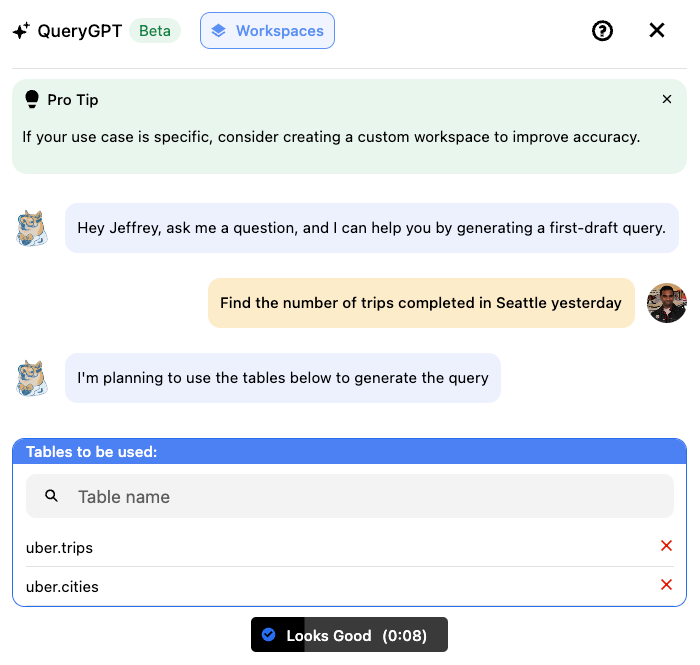 【AI落地】Uber QueryGPT如何让AI实现自然语言转SQL 配图 6