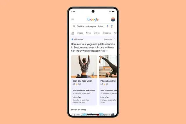 谷歌重新设计搜索引擎：全程AI加持，从“AI概览”到自动分类