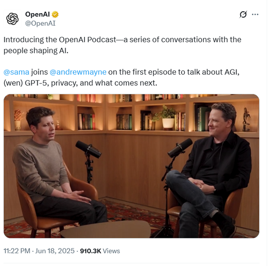 GPT-5今夏突袭？Sam Altman 首次大谈 GPT-5、AGI