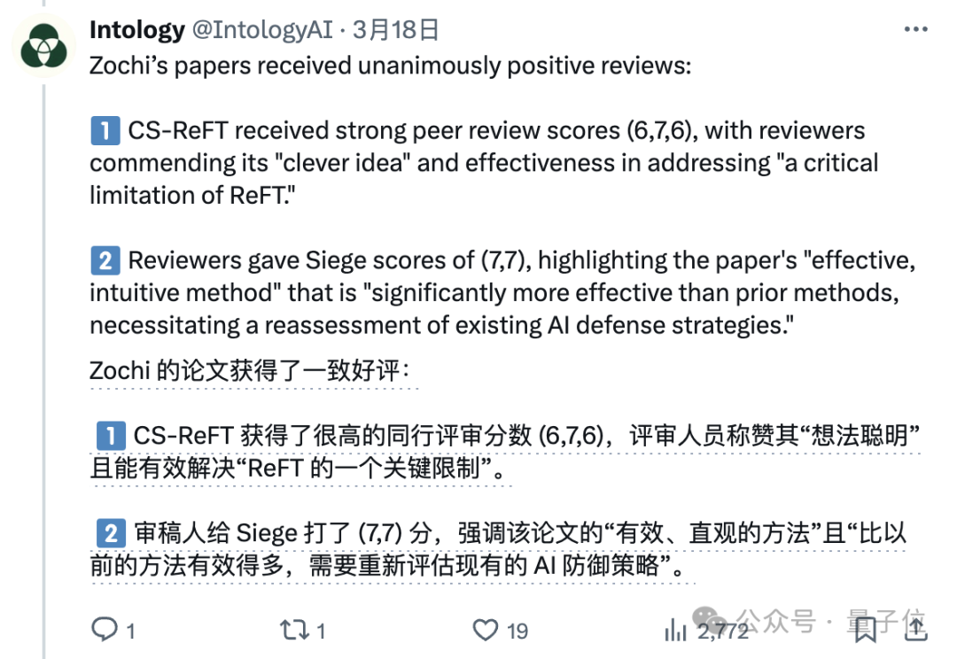 AI一周写出ICLR研讨会论文！成果简洁有效获审稿人大赞