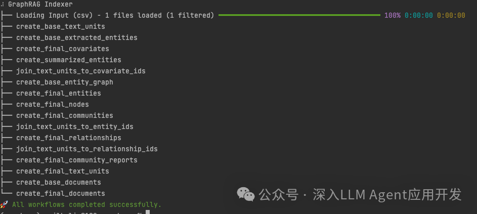 GraphRAG如何配置处理csv文件 配图 2