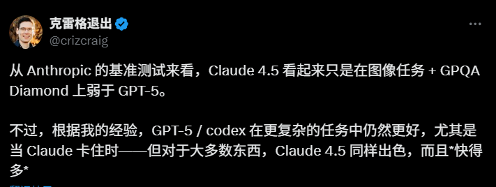 突发！Claude 4.5 发布，这次更新不止是模型！ 配图 4