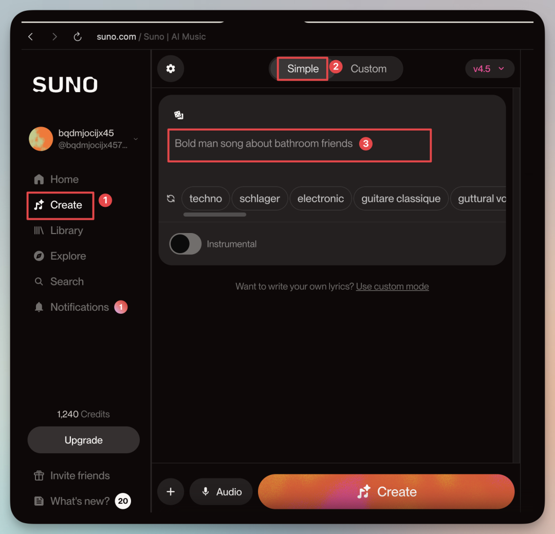 小白 3 分钟学会 AI 写歌，最强 AI 音乐生成工具 Suno 实战教程，附完整教程手册 配图 2