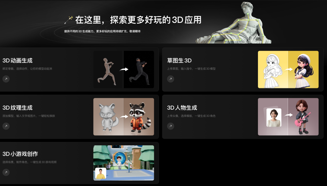 腾讯开源了混元3D模型生成后，各大开源3D模型生成对比