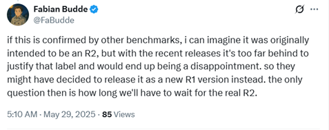 刚刚，DeepSeek开源新版R1，媲美OpenAI最高o3模型 配图 7