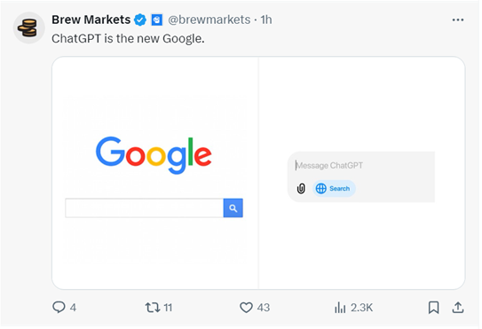 突发！OpenAI正式发布ChatGPT网络搜索，彻底颠覆谷歌！ 配图 3