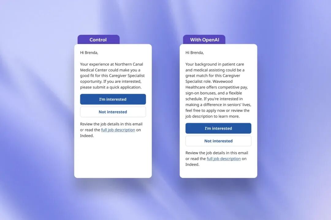 震撼！Indeed联手OpenAI，数百万求职者将精准匹配职位！ 配图 3