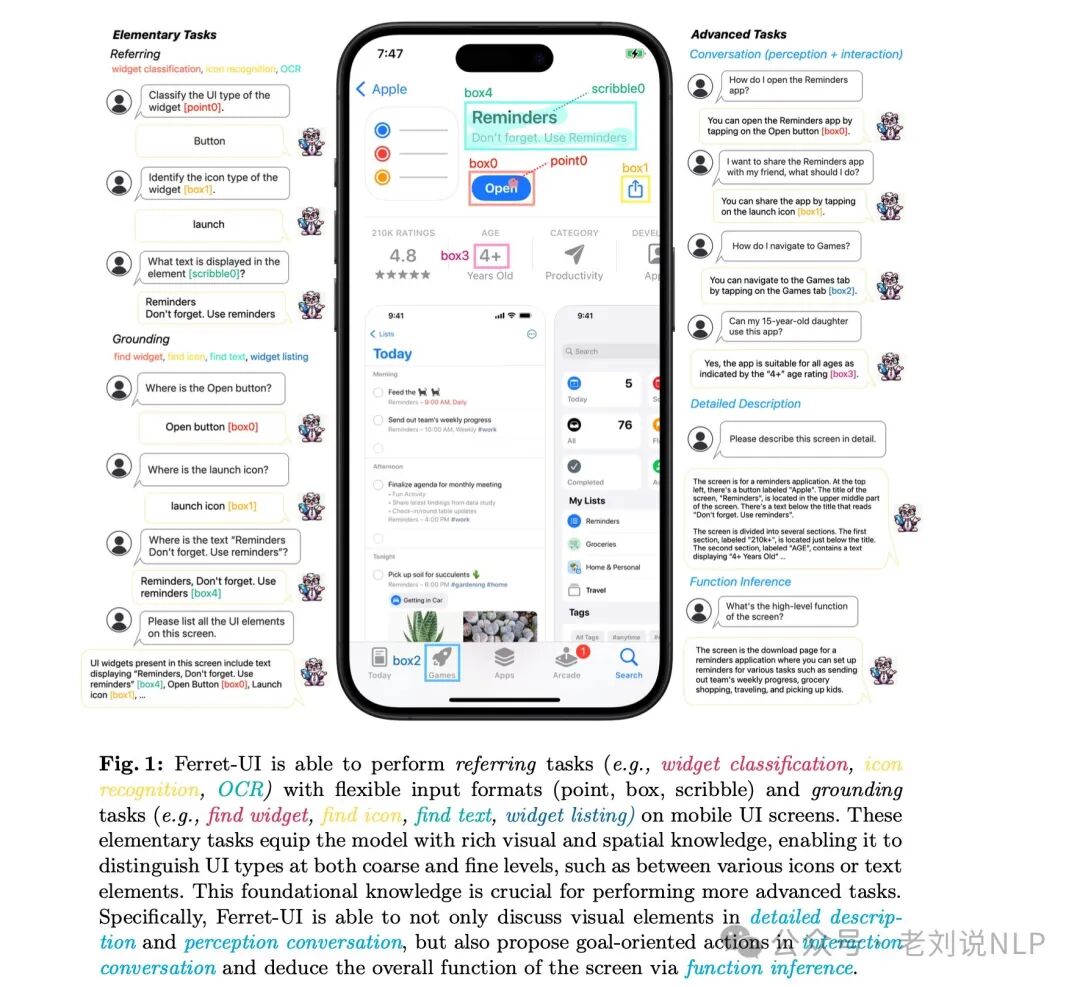 也看大模型操作手机实现机理及前置基础：苹果Ferret-UI、微软OmniParser屏幕理解实现思路 配图 3