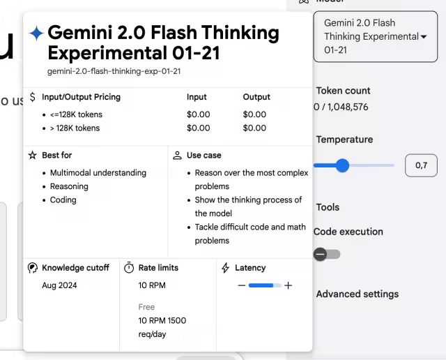 google ai studio