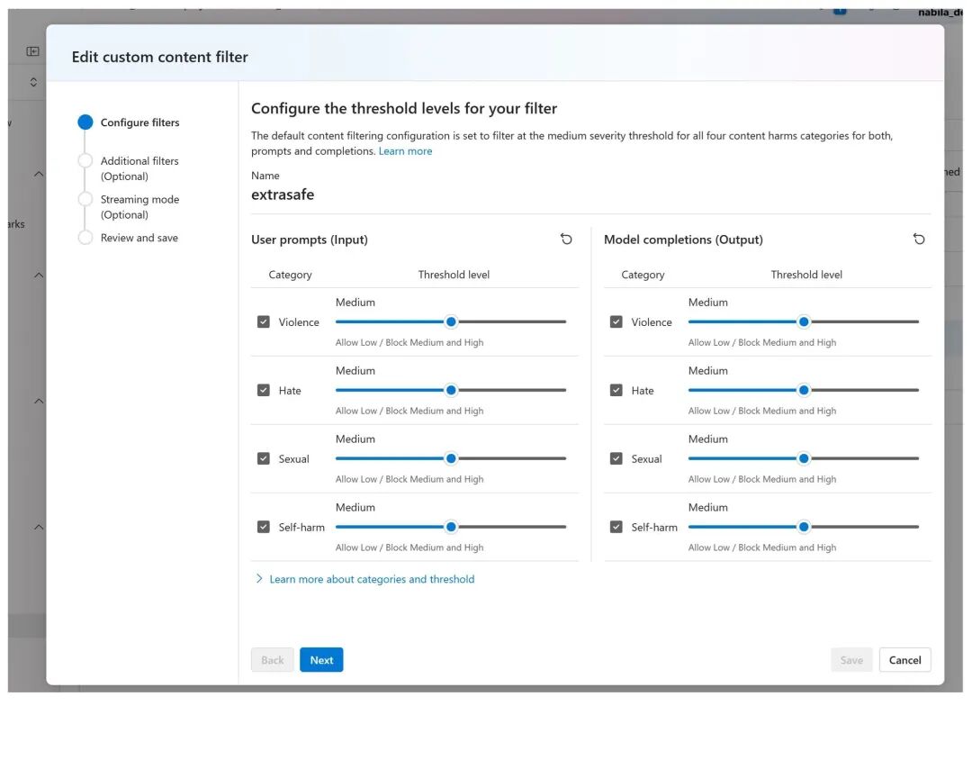 使用 Azure AI Studio（国际版）负责任地开发和部署生成式智能应用 配图 20