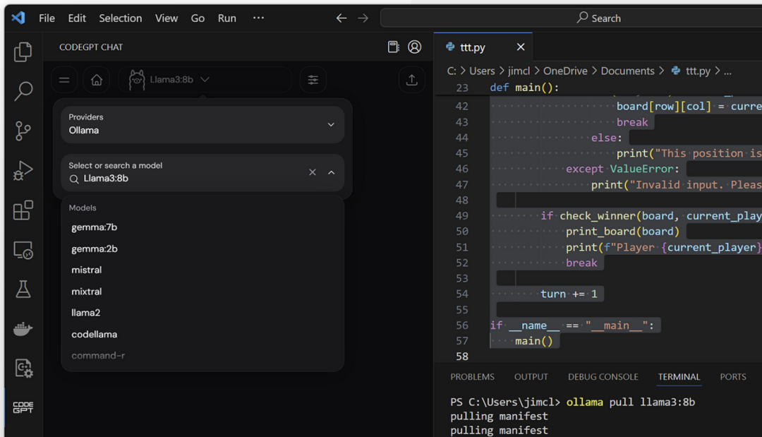 如何在Visual Studio Code中轻松运行Llama 3模型：完整指南 配图 6