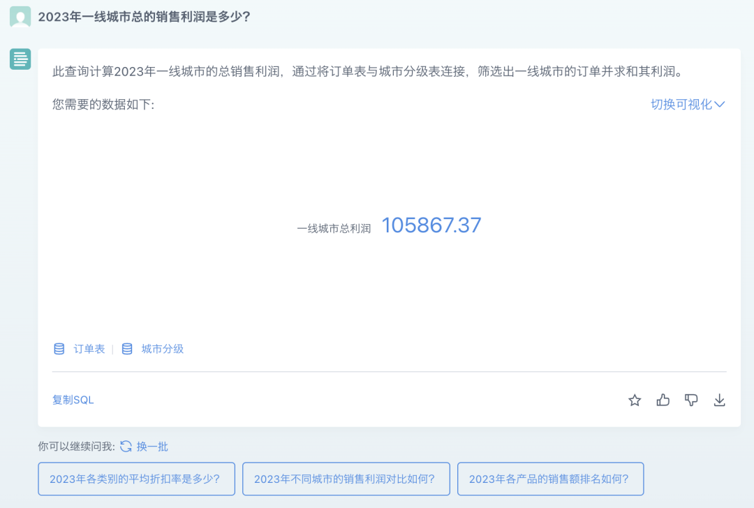让数据分析像聊天一样简单｜观远ChatBI来了 配图 8