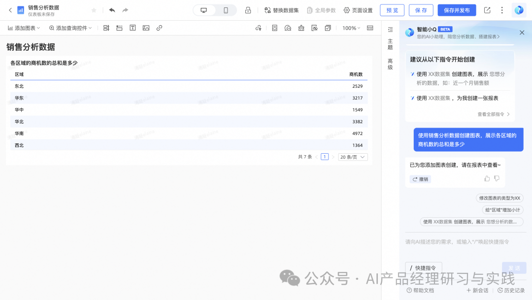 AI+BI第二弹：QuickBI已支持智能搭建&智能问数 配图 47