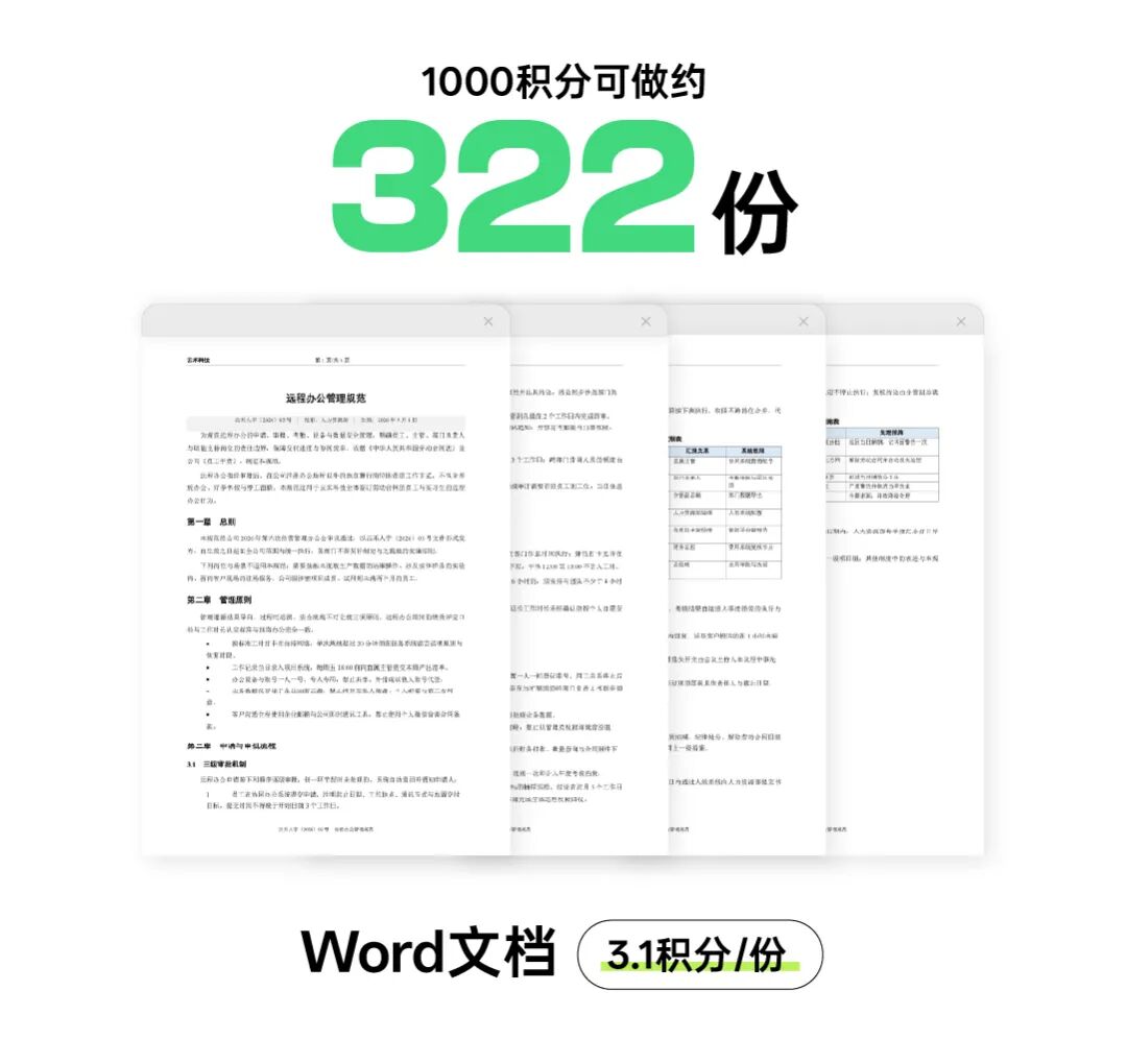 千问办公1000积分可以做什么？ 配图 4