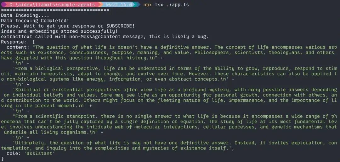 TypeScript版LlamaIndex来袭！用Agentic RAG构建智能AI代理，效率与隐私双提升！ 配图 9