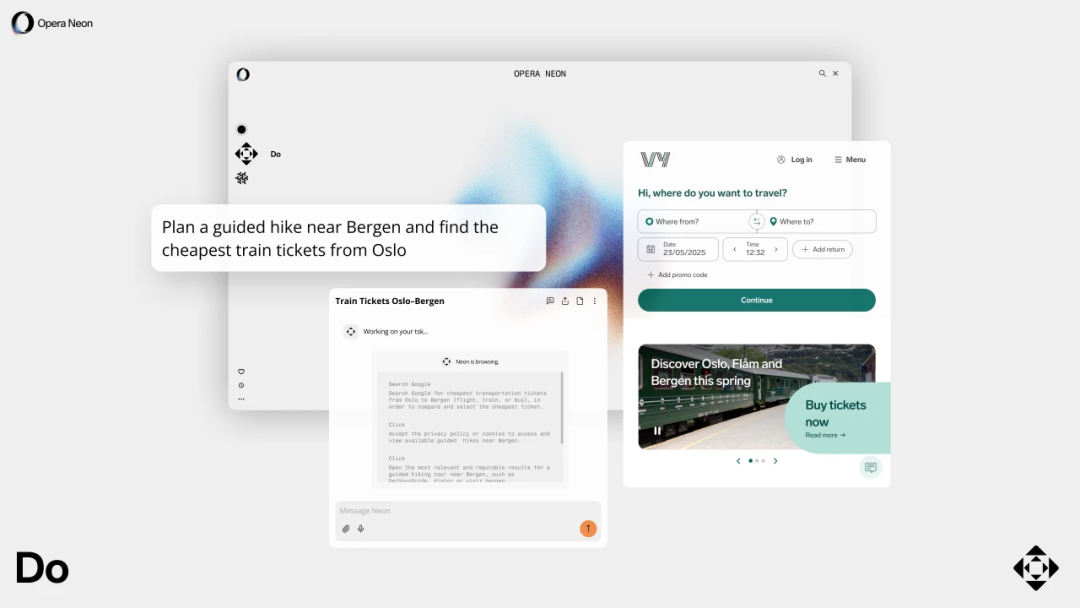 Opera发布AI时代入口Agentic Browser——Opera Neon 配图 2