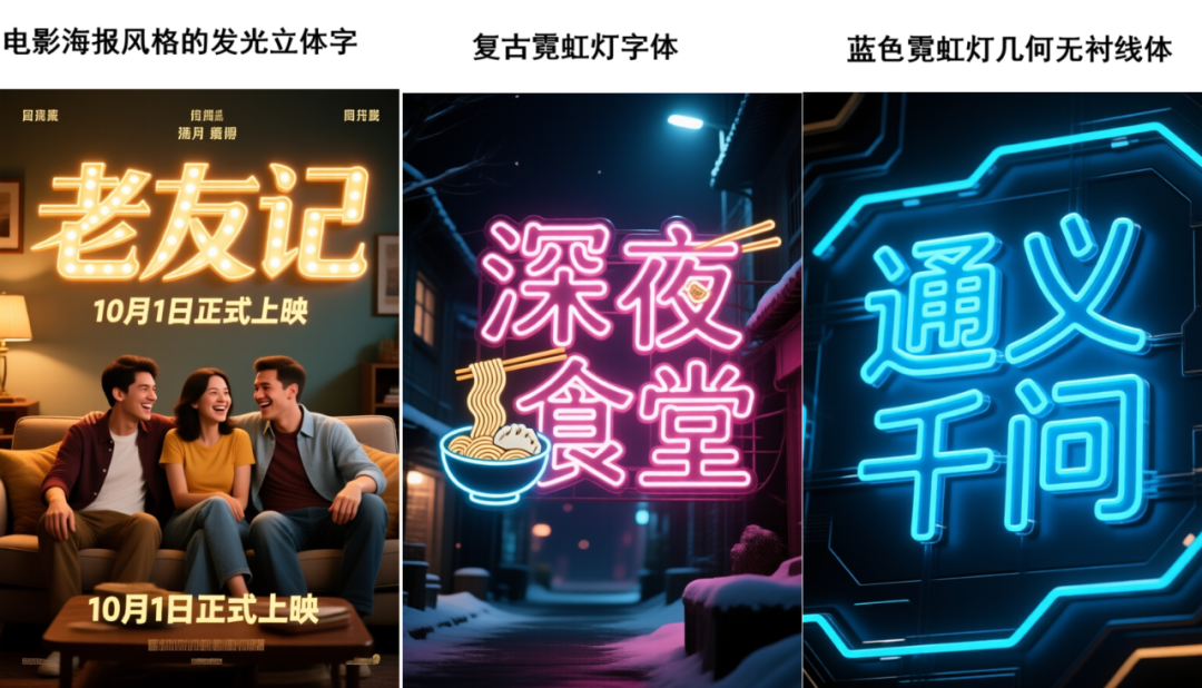 Qwen Image 提示词：中文字体风格与效果描述指南 配图 3
