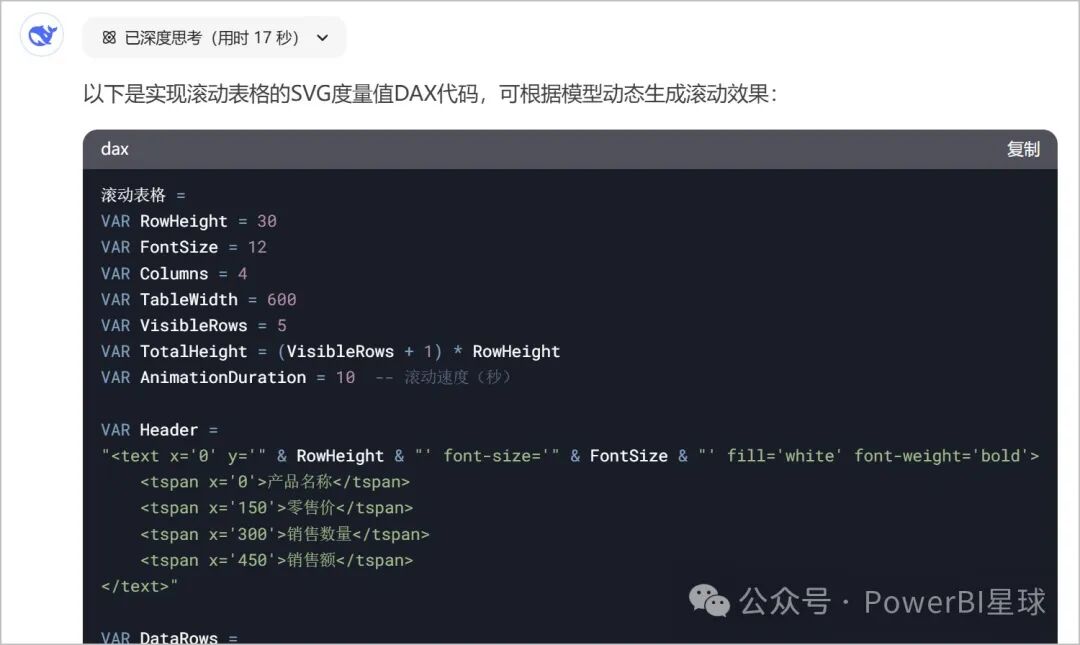 借助DeepSeek，轻松实现PowerBI多年不支持的可视化效果，时代确实变了 配图 2
