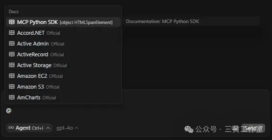 add docs as context