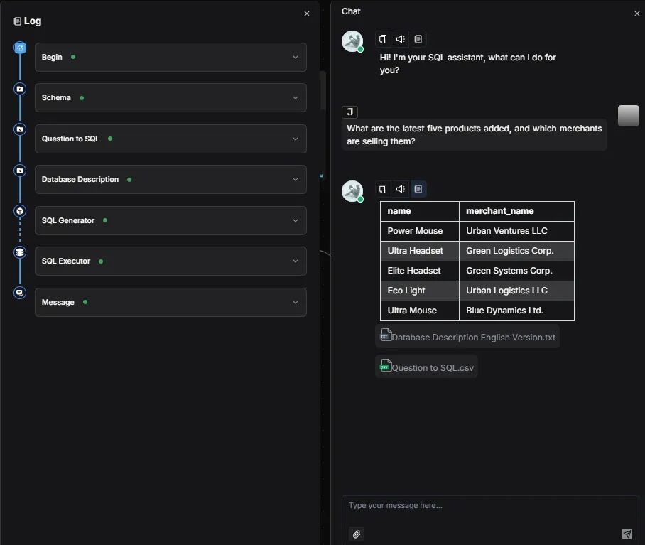 RAGFlow 实践：SQL Assistant 工作流搭建 配图 23
