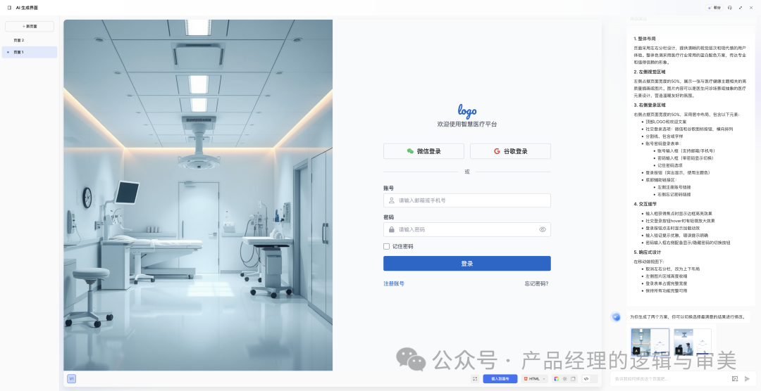产品经理有福了：利用AI直接生成原型图&UI设计图 配图 6