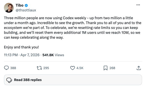 160天，Codex 1M 到8M：增长曲线背后的四次产品调整 配图 8