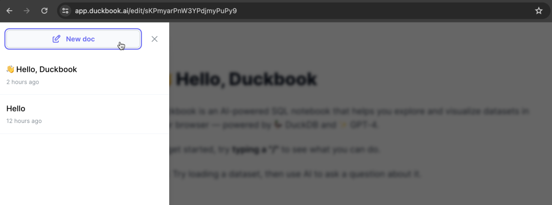 【AI产品】Duckbook.ai：浏览器中的SQL与AI完美结合！ 配图 2