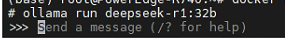 基于Ubuntu Ollama 部署 DeepSeek-R1:32B 聊天大模型（附带流式接口调用示例） 配图 3