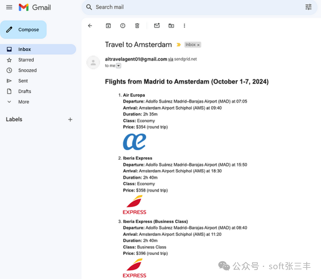 【开源】一个基于LangGraph构建AI旅行助理，该产品能够处理航班查询、酒店预订和个性化邮件发送等极大地提高了用户的旅行效率 配图 5