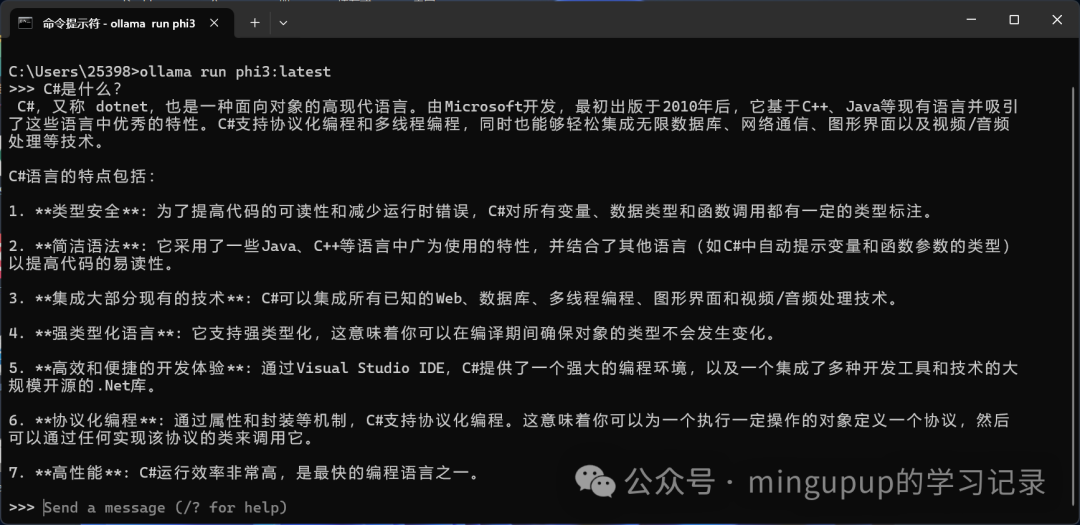 使用Ollama本地离线运行大模型 配图 4