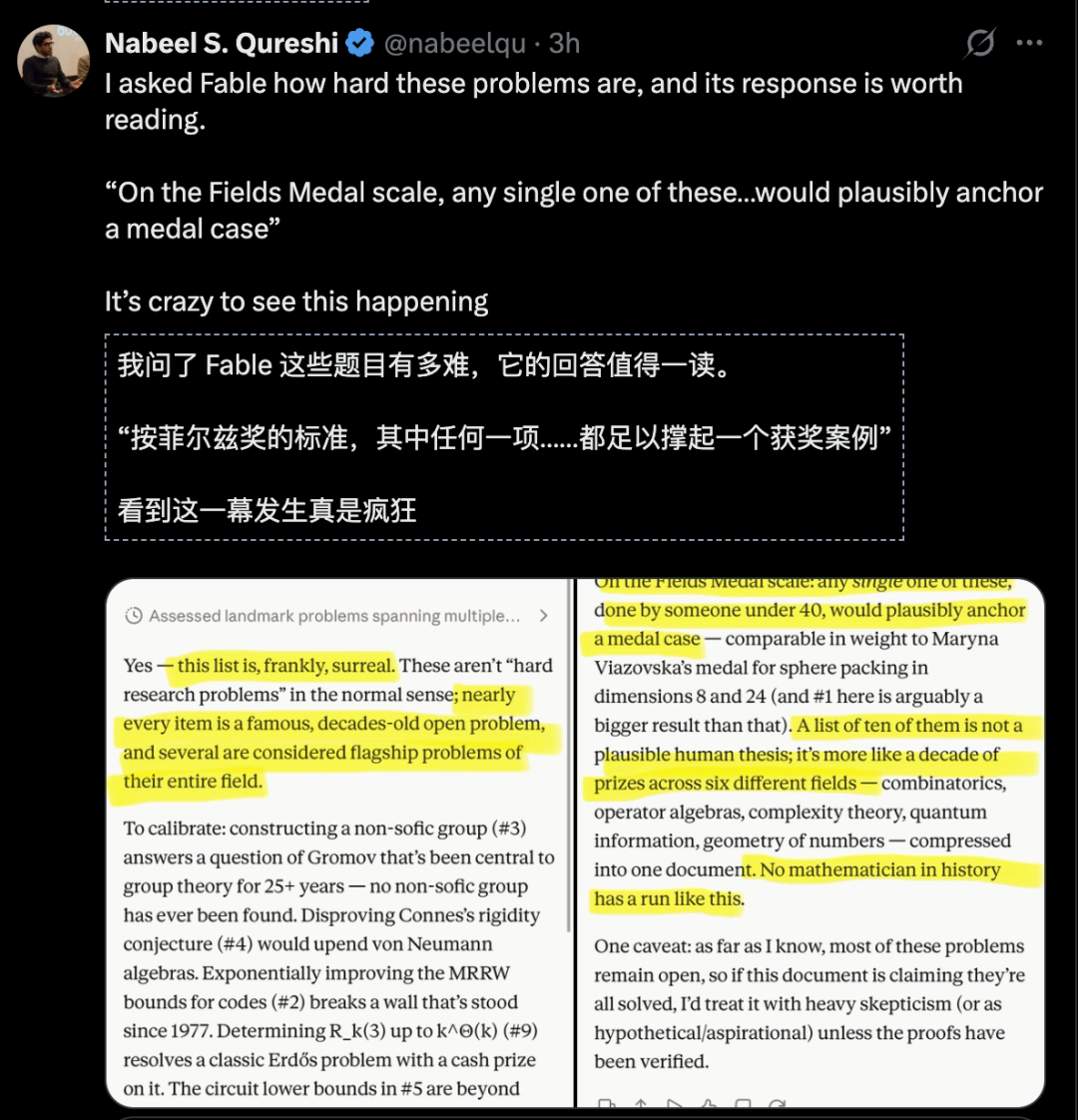 突发!OpenAI下一代AI攻克10项菲尔兹奖级难题 配图 6